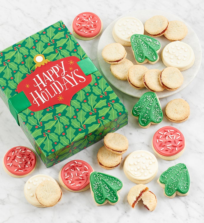 Holiday Galette & Buttercream Cookie Gift